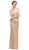 Strapless Corset Bodice Lace Sheath Evening Gown