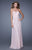 La Femme - 20850 Embellished Strapless Evening Dress - 1 pc Blush In Size 10 Available