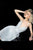 Jovani - 2087 Halter Plunging Neckline Pleated Glitter Short Dress in Silver