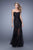 La Femme - 20881 Strapless Sweetheart Sheath Dress In Black