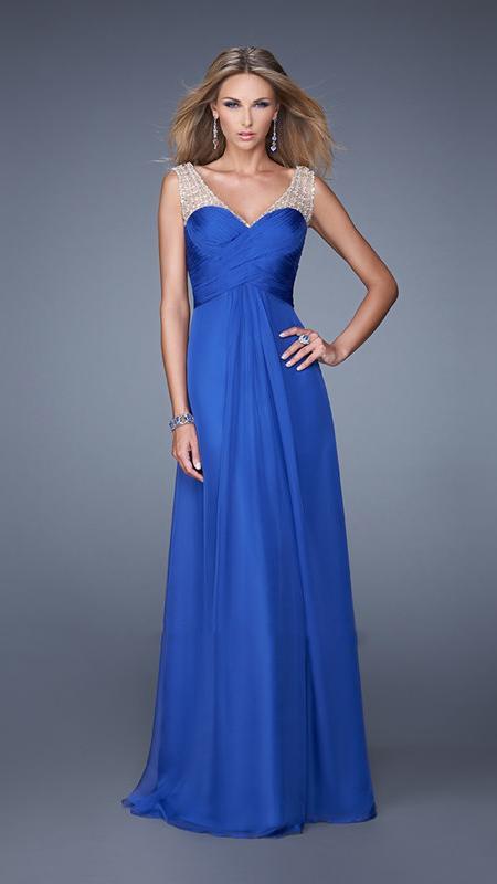 La Femme - Prom Dress 20962 in Royal Blue