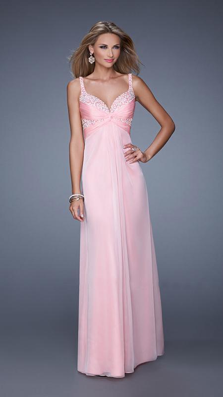 La Femme - Prom Dress 20978 in Cotton Candy Pink