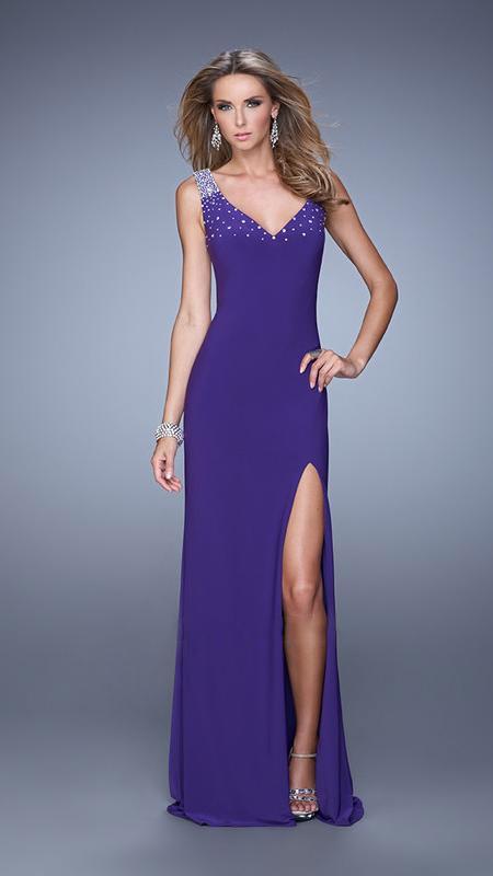 La Femme - Prom Dress 20984 in Majestic Purple