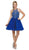 Beaded Halter Cocktail Dress - ADASA