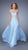La Femme - Prom Dress 21022 in Cloud Blue