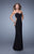 La Femme - Prom Dress 21063 in Black