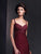Cameron Blake by Mon Cheri - 210641 Long Dress In Wine