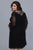 Shail K - 21114 Beaded Tulle A-line Cocktail Dress in Black