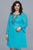 Shail K - 21114 Beaded Tulle A-line Cocktail Dress in Blue and Green