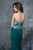 Nina Canacci - 2117 Embroidered Illusion Corset Gown In Green