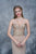 Nina Canacci - 2117 Embroidered Illusion Corset Gown In Neutral