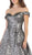 May Queen - Off-Shoulder Ballgown with Train RQ7704 - 1 pc Bronze In Size 20 Available
