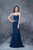 Nina Canacci - 2121 Strapless Corset Illusion Lace Gown In Black