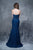 Nina Canacci - 2121 Strapless Corset Illusion Lace Gown In Black