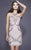 Shail K - 21220 Sequined Sheer Cocktail Dress In Pink
