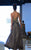 MNM Couture - 2122 Ruffled High Halter A-line Dress In Silver