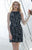 Shail K - 21255 Sleeveless Halter Sequined Dress In Black