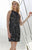 Shail K - 21255 Sleeveless Halter Sequined Dress In Black