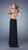 La Femme - 21262 Bejeweled V-neck A-line Dress In Black