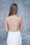 Nina Canacci - 2126 Illusion Geo-Halter Sheath Gown In White and Gold