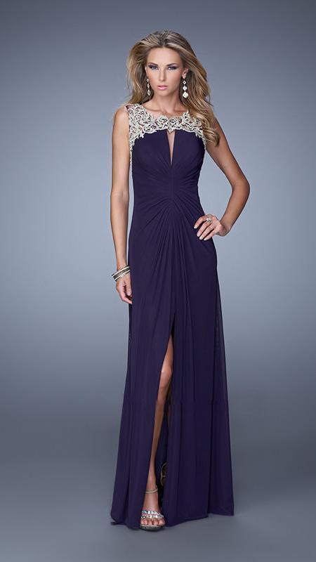 La Femme 21293 Prom Dress In Plum