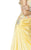 Blush - X013 Strapless Sweetheart Evening Gown In Yellow
