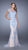 Gigi - 21319 Embroidered Lace Illusion Bateau Gown In Purple and Blue