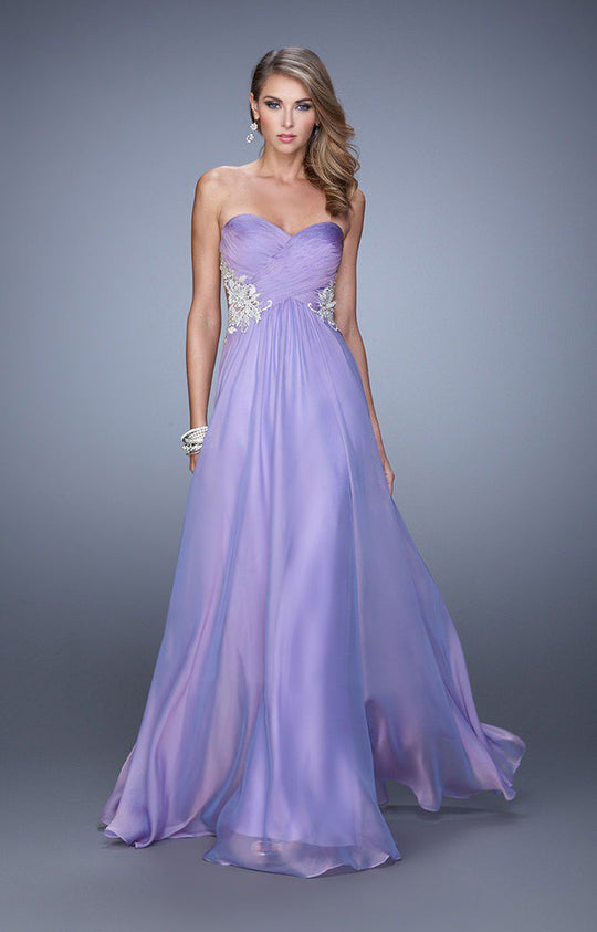 La Femme - Prom Dress 21331 in Purple