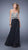 La Femme - 21334 Plunging Sweetheart Chiffon Dress - Black