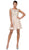 Dancing Queen - 2135 Lace Bateau A-line Homecoming Dress