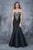 Nina Canacci - 2135 Bejeweled Sweetheart Mermaid Dress In Black