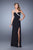 La Femme - 21441 Ruched Sweetheart Sheath Dress In Black
