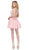 Dancing Queen - 2145 Bejeweled Illusion Neck A-line Homecoming Dress