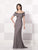 Cameron Blake by Mon Cheri - 214687 Dress in Gray