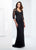 Montage by Mon Cheri - A-line Evening Gown with Lace Mock Wrap 214943
