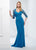 Montage by Mon Cheri - A-line Evening Gown with Lace Mock Wrap 214943