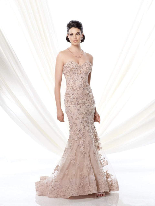 Ivonne D by Mon Cheri - 214D51 Dress in Neutral