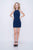 Nina Canacci - 214 Tie-Up Strappy Back Halter Dress