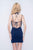 Nina Canacci - 214 Tie-Up Strappy Back Halter Dress