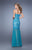 La Femme - 21504 Lace Sweetheart Sheath Dress in Green