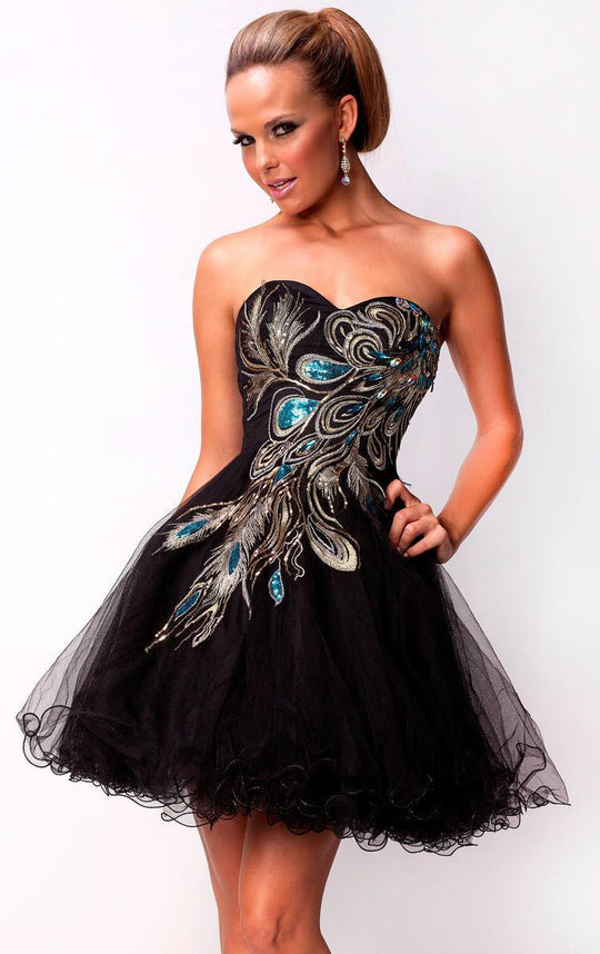 Nina Canacci - 21515 Dress In Black Gold