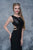 Nina Canacci - 2155 Sleeveless Sequined Sheath Gown In Black
