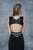 Nina Canacci - 2155 Sleeveless Sequined Sheath Gown In Black