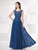 Cameron Blake by Mon Cheri - 215635 Dress in Blue