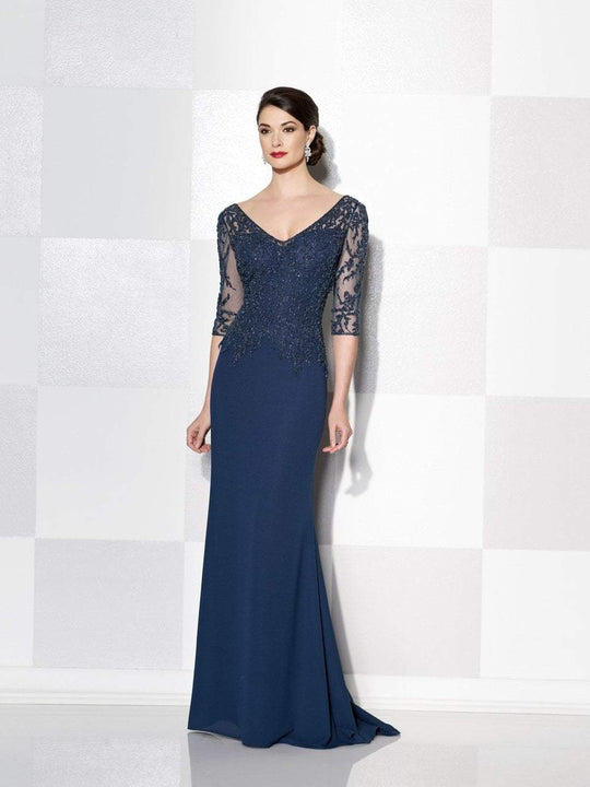 Cameron Blake by Mon Cheri - 215637 Dress in Blue