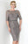 Social Occasions by Mon Cheri - 215805W Dress in Gray