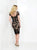 Social Occasions by Mon Cheri - 215821 Short Dress In Black Nude