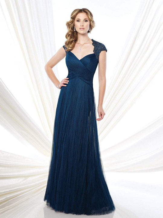 Montage by Mon Cheri - 215920W Dress in Blue