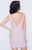 Nina Canacci - 216 Fitted Low V Back Sleeveless Cocktail Dress In Pink
