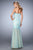 La Femme - 21604 Lace Sweetheart Mermaid Dress In Green